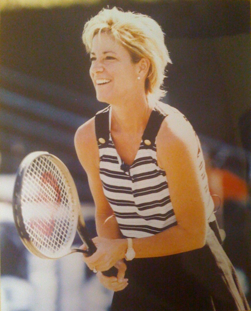 Personalized Chris Evert Autographed Picture