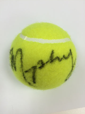 Murphy Jensen Autographed Tennis Ball