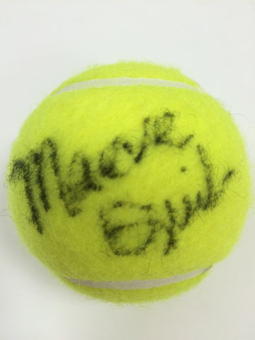 Maeve Quinlan Autographed Tennis Ball