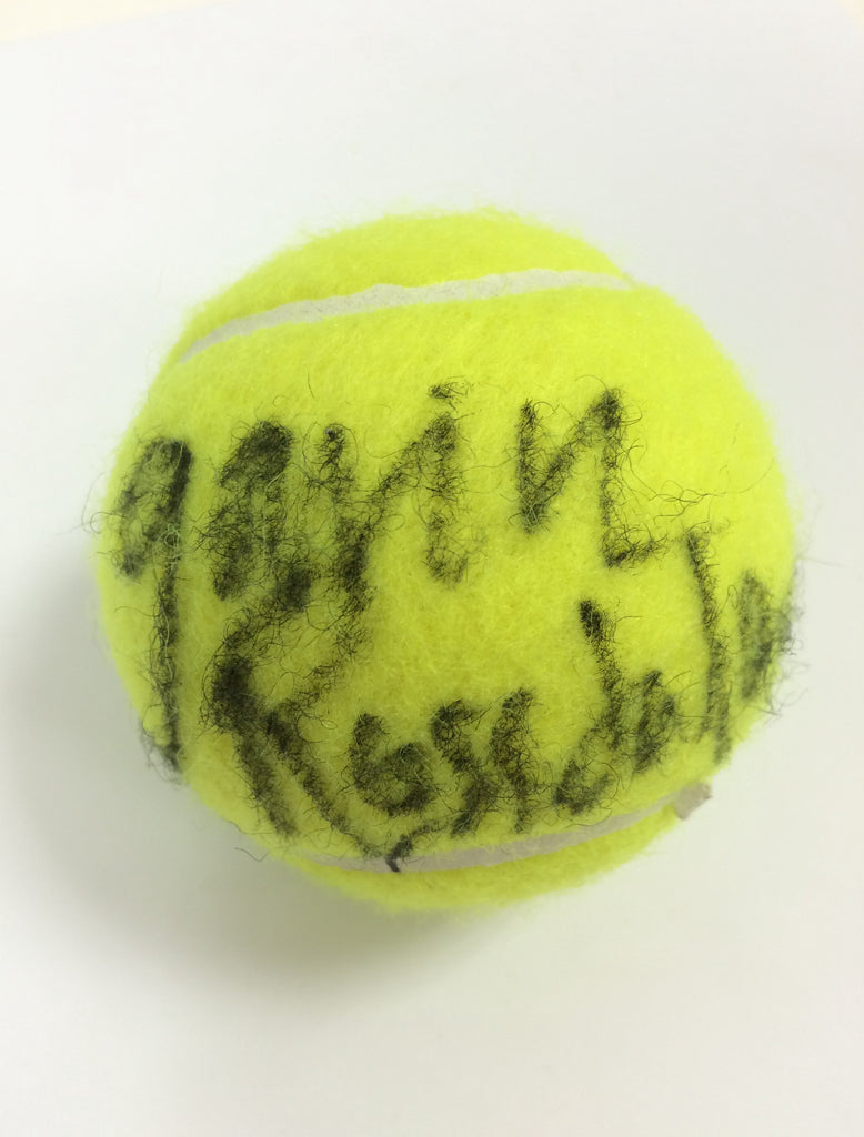 Gavin Rossdale Autographed Tennis Ball